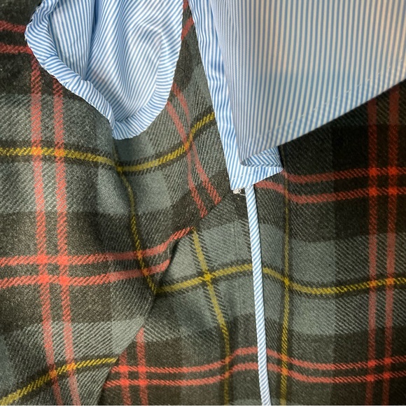 Vintage Crittenden Ivy League Plaid 100% Wool Blazer Jacket Size 44L - Picture 4 of 13